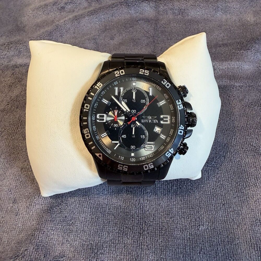 Invicta Specialty Chronograph Quartz Black Dial Men's Watch 36985
